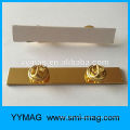 gold coating name badge